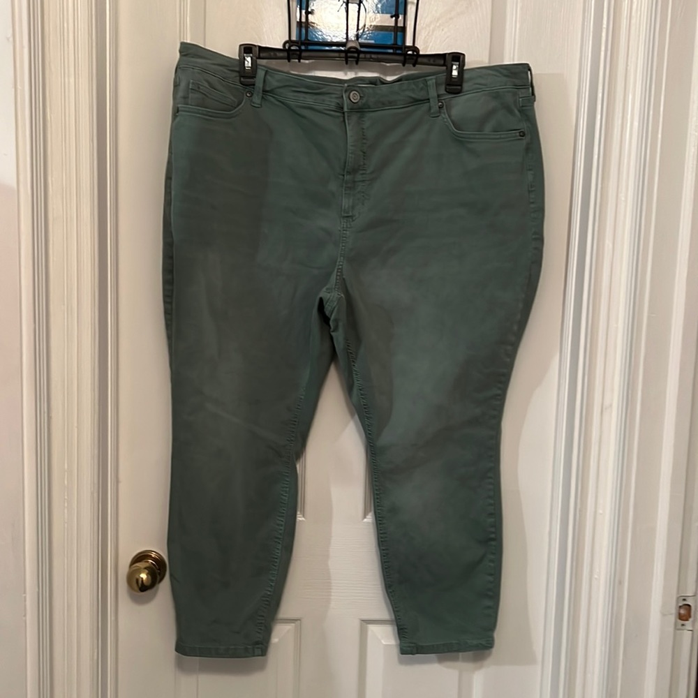 Light Jade Green Jeans